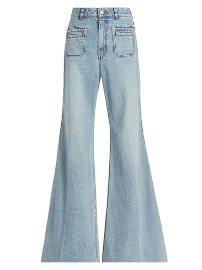 Zimmermann Women's Stretch Cotton Flared Jeans