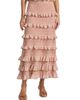 Zimmermann Women's Tiered-Frilled Midi-Skirt - 3