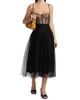 Zimmermann Women's Tulle Dot Midi-Skirt - 2