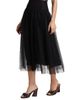 Zimmermann Women's Tulle Dot Midi-Skirt - 4