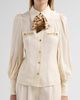 Zimmermann Women's Utility Printed Tieneck Blouse - 5