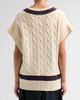 Zimmermann Women's Valiant Cable Knit Wool Vest - 3
