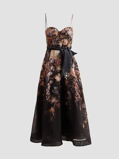 Zimmermann Women's Valiant Corset Picnic Dress