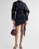 Zimmermann Women's Valiant Draped Denim Mini Dress - 2