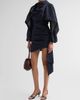 Zimmermann Women's Valiant Draped Denim Mini Dress - 4