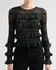Zimmermann Women's Valiant Lace Frill Top - 5