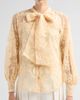 Zimmermann Women's Valiant Lace Pussy Bow Blouse - 5