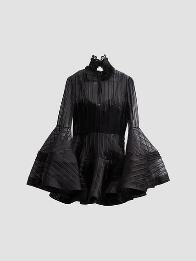 Zimmermann Women's Valiant Lantern Mini Dress