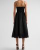 Zimmermann Women's Valiant Linen-Silk Lace-Trim Midi Dress - 3