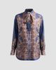 Zimmermann Women's Valiant Paisley Silk Relaxed Shirt - 6