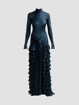Zimmermann Women's Valiant Silk Ruffle Maxi Dress