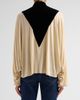 Zimmermann Women's Valiant Velvet & Jersey Batwing Top - 3