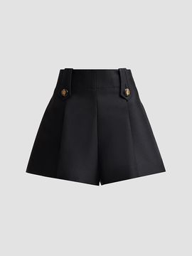 Zimmermann Women's Valiant Wool-Silk Tailored Shorts
