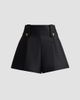 Zimmermann Women's Valiant Wool-Silk Tailored Shorts - 6