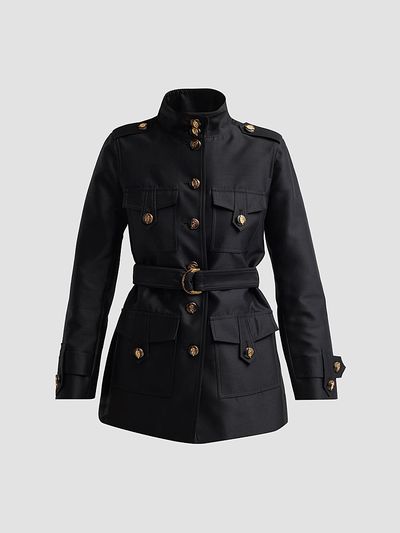 Zimmermann Women's Valiant Wool-Silk Utility Jacket