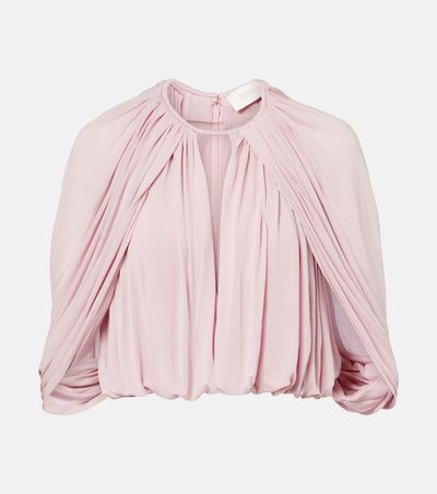 Zimmermann Zimmermann Alchemy caped draped blouse