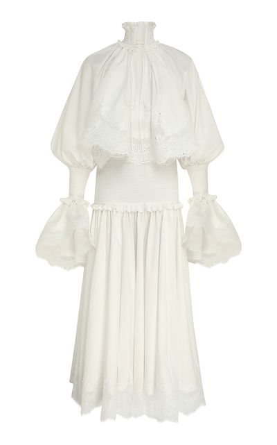 zimmermann ivory lace dress Zimmermann Lucky floral linen lace maxi dress