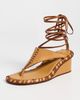Zimmermann Zimmermann Alchemy Wedge Sandals Ochre - 2