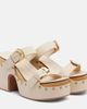 Zimmermann Zimmermann Alight studded leather platform sandals - 1