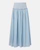 Zimmermann Zimmermann Ascension shirred denim midi skirt - 1