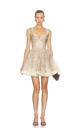 Zimmermann Zimmermann Ascent Drape Mini Dress
