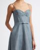 Zimmermann Zimmermann Ascent Lace Trim Linen & Silk Midi Dress - 4