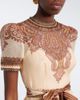 Zimmermann Zimmermann Ascent paisley linen and silk minidress - 3