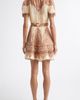 Zimmermann Zimmermann Ascent Picnic Print Linen & Silk Minidress - 2