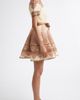 Zimmermann Zimmermann Ascent Picnic Print Linen & Silk Minidress - 3