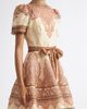 Zimmermann Zimmermann Ascent Picnic Print Linen & Silk Minidress - 4