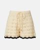Zimmermann Zimmermann Aster crochet cotton shorts - 1