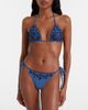 Zimmermann Zimmermann Aster embroidered denim bikini - 2