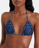 Zimmermann Zimmermann Aster embroidered denim bikini - 3
