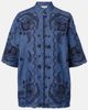 Zimmermann Zimmermann Aster embroidered denim shirt - 1