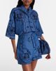 Zimmermann Zimmermann Aster embroidered denim shirt - 2