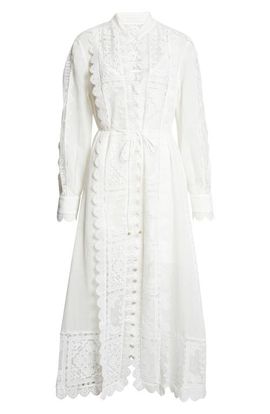 Zimmermann - Waverly Lace Midi Dress