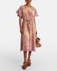 Zimmermann Zimmermann Aster floral fringed cotton terry midi dress - 2