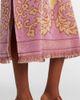 Zimmermann Zimmermann Aster floral fringed cotton terry midi dress - 4