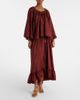 Zimmermann Zimmermann Aster gathered silk habotai maxi skirt - 2