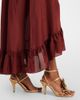 Zimmermann Zimmermann Aster gathered silk habotai maxi skirt - 4