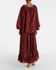 Zimmermann Zimmermann Aster gathered silk habotai maxi skirt - 6
