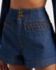 Zimmermann Zimmermann Aster high-rise denim shorts - 3