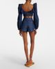 Zimmermann Zimmermann Aster high-rise denim shorts - 5