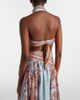 Zimmermann Zimmermann Aster printed silk crop top - 4