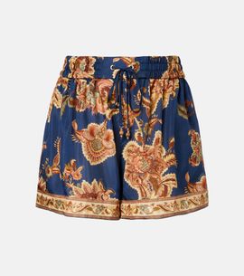 Zimmermann Zimmermann Aster printed silk shorts