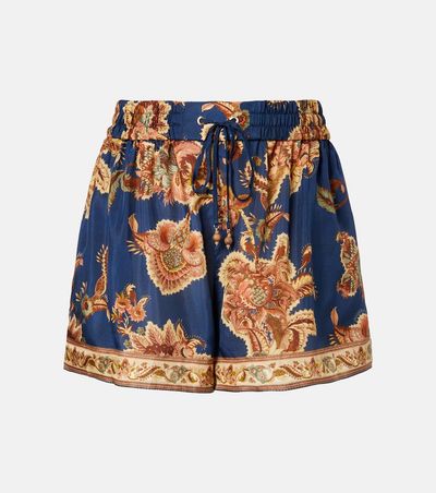 Zimmermann Zimmermann Aster printed silk shorts