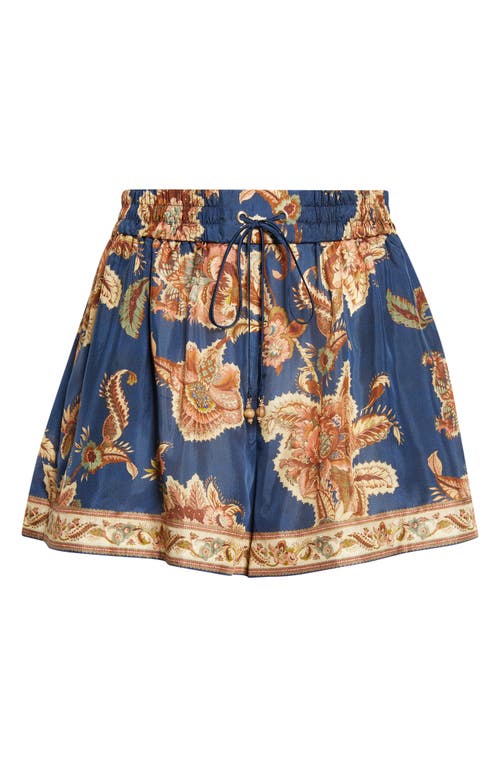 Zimmermann Zimmermann Aster Relaxed Fit Silk Shorts