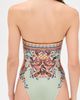 Zimmermann Zimmermann Aster Scarf Tie One-Piece Swimsuit Blue Paisley Floral - 3