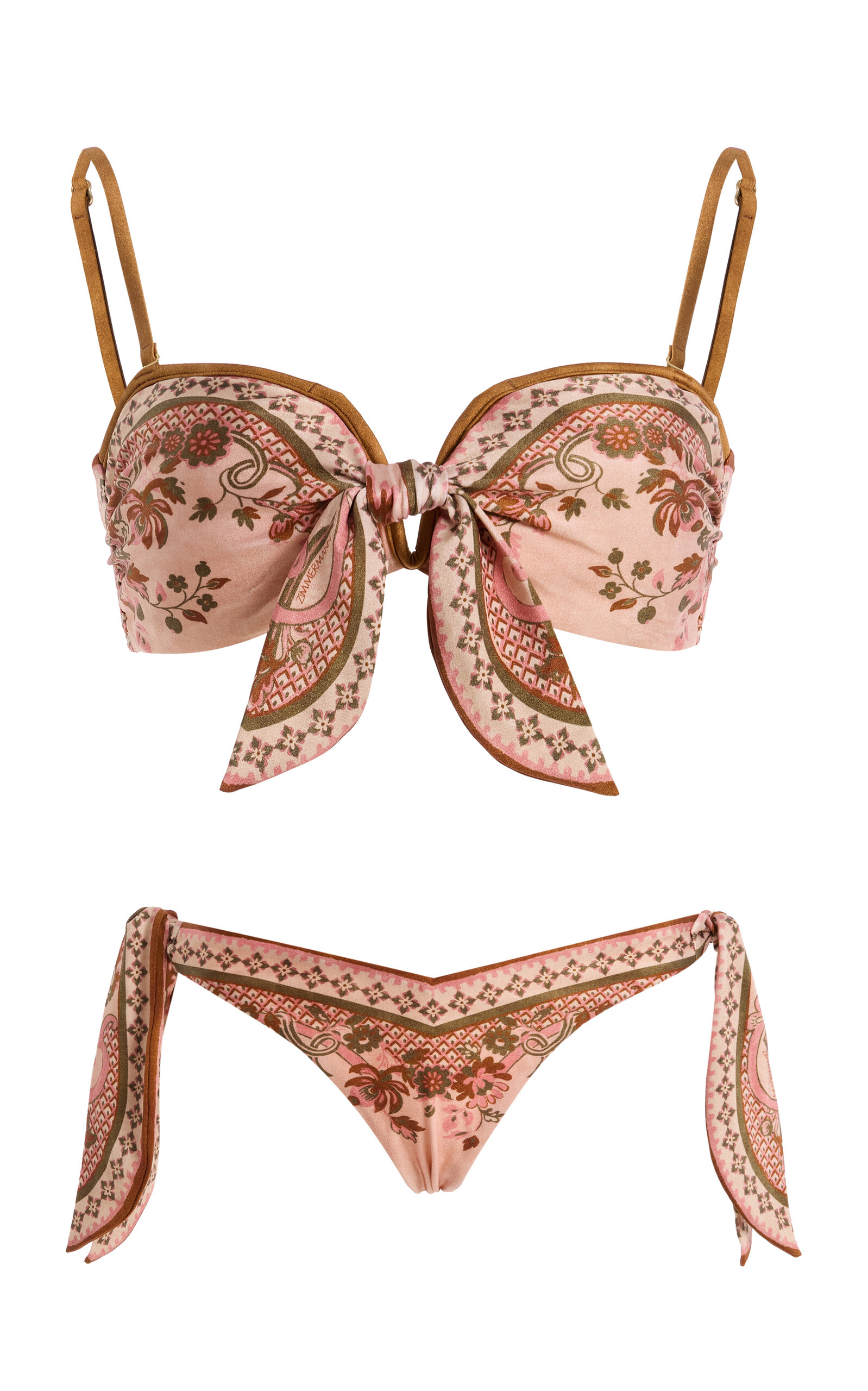 Zimmermann Zimmermann Aster ScarfDetailed Bikini