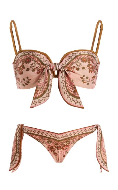 Zimmermann Zimmermann Aster ScarfDetailed Bikini